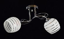 Люстра потолочная двухрожковая Мелодия Света E27 220В Хром картинка 